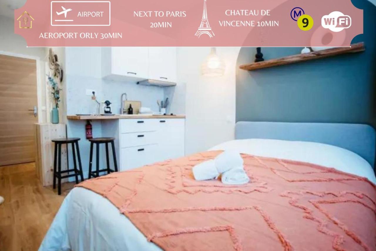Cosy Appart Hotel Next To Paris Montreuil  Esterno foto